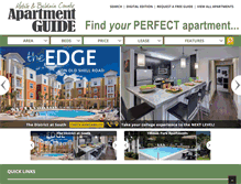 Tablet Screenshot of mobileapartmentguide.com